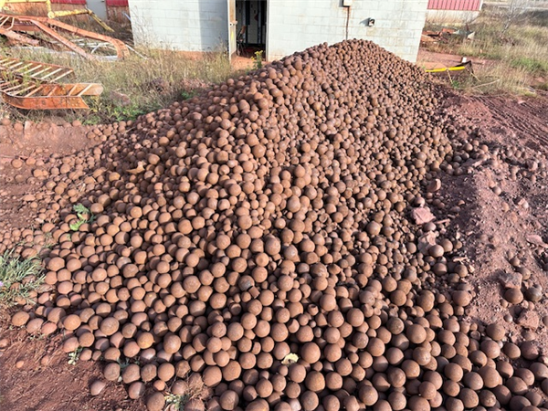 78-tons (approximately) Of Steel Grinding Balls, Approximately 1-1/2" - 3" Size)